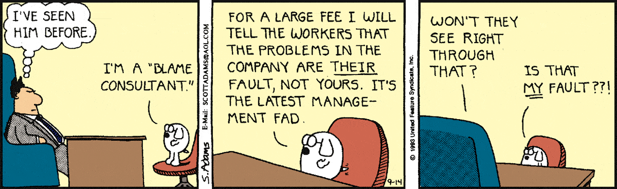 Dilbert Cartoon